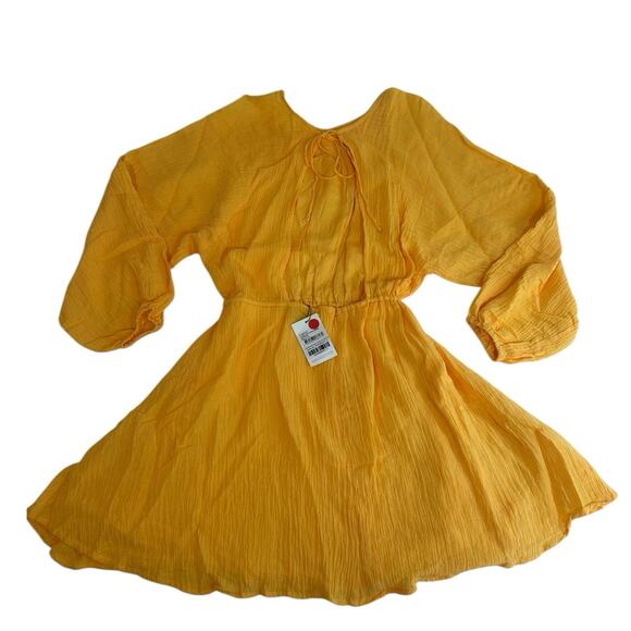 Faithfull the Brand  Constance Linen Gauze Mini Dress - Picture 7 of 12